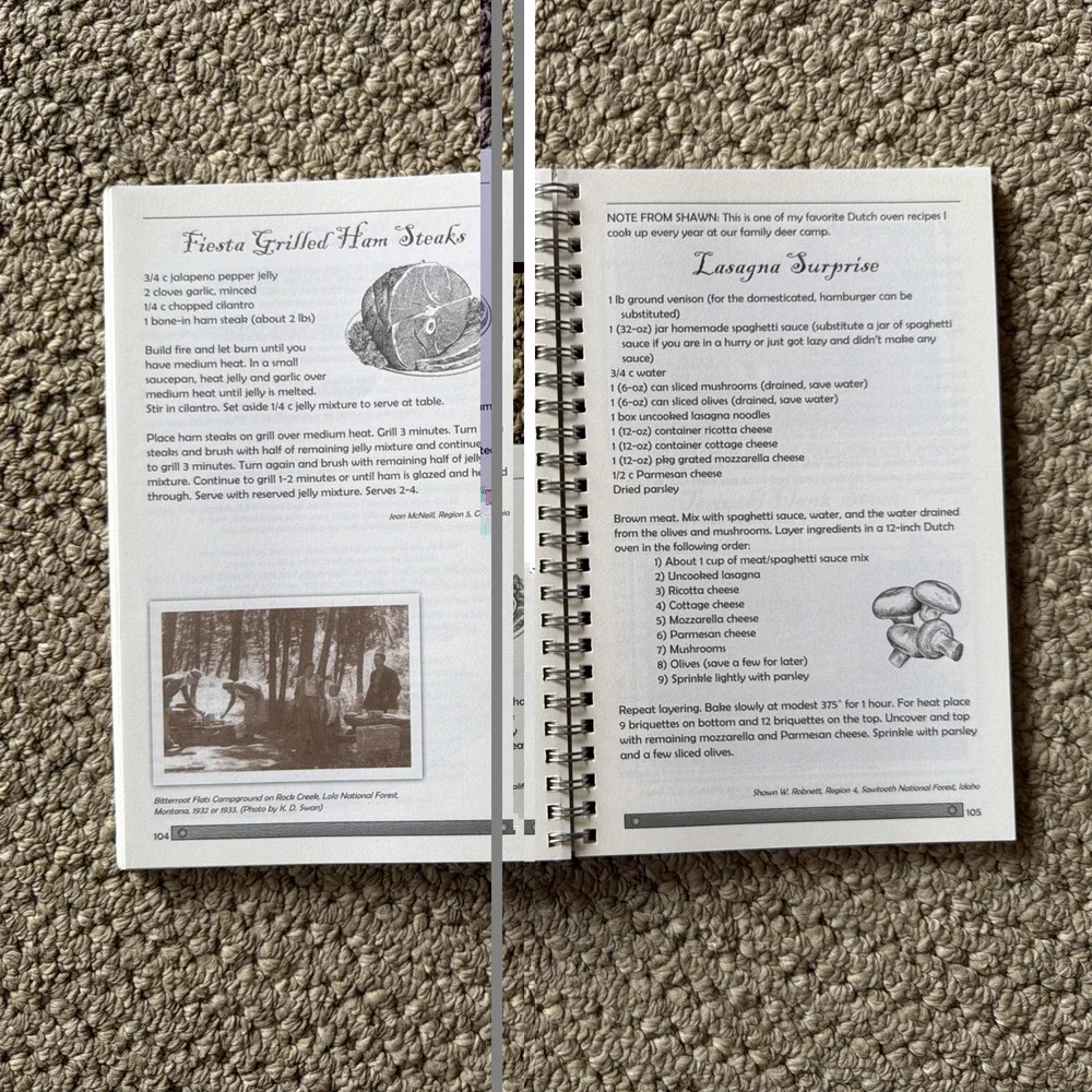 Camp Cooking: 100 Years Spiral-bound National Museum Of Forest Service History